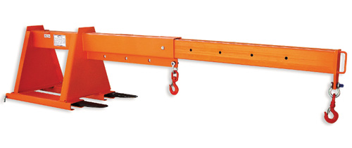 Fork Mounted Jib (Extended) Side View